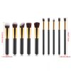 10 PCS Cosmetic Makeup Brushes Set