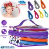 42Pcs Hair Curling Rods Soft Foam Spiral Twist Hair Curls Rollers Flexible Curling Tool Set