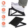 Steel Calf Stretcher Slant Board With 5 Adjustable Inclines 04o 50on-Slip Textured Surface 500LBS Max Load Capacity For Foot Knee Ankle Tendon St