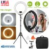 18" LED Ring Light 55W 3200K-5600K Dimmable Selfie Ring Light with Tripod Phone Holder Carrying Bag for Makeup Video Shooting Live Streaming