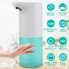 350ML/14OZ Automatic Foam Soap Dispenser Waterproof Touchless Sensor Hand Gel Countertop Dispenser Rechargeable Foam Pump For Kitchen Bathroom Kinderg