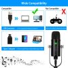 USB Condenser Microphone Set Professional Cardioid Studio Mic w/ Pop Filter Type-C Adapter Scissor Arm Stand for Computer Phone Streaming Gaming