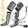 Leg Massager Air Compression Calf Feet Thigh Foot Massage Wraps Muscle Pain Relief Blood Circulation w/ 4 Modes 3 Intensities
