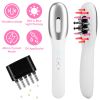 Electric Scalp Massage Comb Microcurrent!ir Brush Handheld Head Scratcher Massager Hair Oil Applicator with Vibration Micro-Current Mode Red & Blue