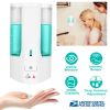 Automatic Soap Dispenser 450ML/19OZ Wall Mounted Sensor Refillable Hand Gel Dispenser 3 Drop Volume Adjustment