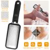 Foot Rasp Callus Remover Foot File Foot Care Pedicure Tool Stainless Steel for Dead Skin Foot Corn Cracked Heels Hard Skin