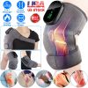 3-In-1 Heated Knee Massager Shoulder Heating Pads Elbow Brace withàLevel Vibration and Heating Modes for Pain Stress Relief