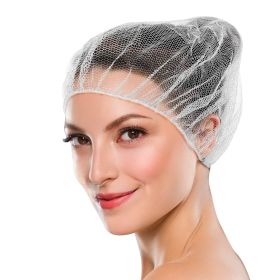 White Disposable Hair Net