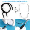 Professional Dual Head Stethoscope Medical Cardiology EMT Stethoscope For Doctor Nurse