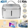 Foldable UV Disinfection Bag 20L/5.28Gal Portable LED UV Sanitizer Box USB-Powered Travel UV-C Cleaner Bag for Baby Bottles Toys Underwear Toothbrush