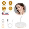 7.48In 5X Magnifying Lighted Makeup Mirror Dimmable Magnification Mirror With Lights Lighted Vanity Mirror with 3 Light Colors