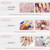 20PCS Nail Art Brushes Manicure Kit Polish Brush Tool 15 Brush Set 5 Dotting Pen