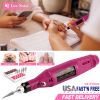 Nail Art Drill Kit Professional Finger Toe Nail Care Electric Nail Polishing Machine Manicure Pedicure File Tools
