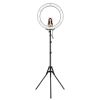 18" LED Ring Light 55W 3200K-5600K Dimmable Selfie Ring Light with Tripod Phone Holder Carrying Bag for Makeup Video Shooting Live Streaming
