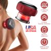 Electric Cupping Therapy Massager Electric Back Scraping Machine Vacuum Therapy Cupping(erapy Device with 6 Levels Temperature and Suction