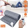 22.8x11.4lectric Heating Pad for Shoulder Neck Back Spine Legs Feet Pain Relief w/ 9 Temperature Levels 4 Timer Modes
