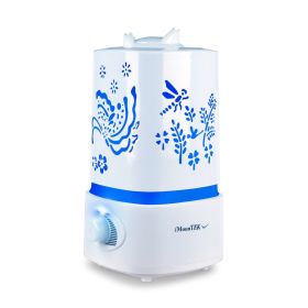 1500ml Ultrasonic Aroma Essential Oil Diffuser Air Humidifier w/7 Color LED Lights Waterless Auto Off Delicate Carve Patterns for Office Home Room Stu