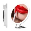 30X Magnifying Mirror With Light 3 Colors Dimmable Brightness Included Tweezer Scissor 
Travel Magnifying Makeup Mirror with Suction Cup 360djusta