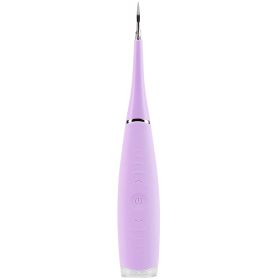 Electric Tartar Remover For Teeth Rechargeable Oral Dental Plaque Calculus Remover Teeth Stains Eraser Teeth Stains Scraper Cleaning Tool w/ 5 Speeds (Option: OralCleanerPink)