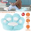 Cat Paw Cushion Seat Skin Friendly Comfortable Lazy Sofa Chair Floor Mat Office Chair Cushion Pad Relieve Back Coccyx Sciatica
