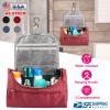 Travel Toiletry Bag Cosmetics Organizer Bag Hanging Wash Bag Waterproof Case w/ Handstrap