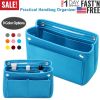 Felt Handbag Insert Organizer Purse Tote Shaper Bag in Bag Cosmetic Bag Handbag Purse Organizer