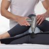 Percussion Massage Gun USB Type C Rechargeable Deep Tissue Vibration Massager Handheld Leg Body Cordless Massager w/ 4 Interchangeable Heads 6 Intensi
