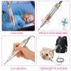 Acrylic Nail Drill Machine 25000RPM Electric Handpiece Glazing w/6 Bits Cuticle Grinder Manicure Pedicure Polishing File Kit for Nail Art
