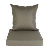 Outdoor Seat Cushion Set Waterproof Patio Furniture Cushion and Back Pillow Fade Resistant Deep Seatåt Chair Pad with Removable Cover for Chair Sofa