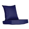 Outdoor Seat Cushion Set Waterproof Patio Furniture Cushion and Back Pillow Fade Resistant Deep Seatåt Chair Pad with Removable Cover for Chair Sofa