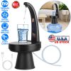 Water Bottle Dispenser Table Top Electric Water Bottle Pump USB Rechargeable Mini Water Jug Dispenser for 1-5 Gallon Water Jugs for Home Kitchen Offic