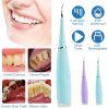 Electric Tartar Remover For Teeth Rechargeable Oral Dental Plaque Calculus Remover Teeth Stains Eraser Teeth Stains Scraper Cleaning Tool w/ 5 Speeds