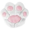 Cat Paw Cushion Seat Skin Friendly Comfortable Lazy Sofa Chair Floor Mat Office Chair Cushion Pad Relieve Back Coccyx Sciatica