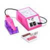 Professional Acrylic Nail Drill Machine 20000RPM Electric Handpiece w/6 Bits Cuticle Grinder Manicure Pedicure Polishing File Kit US UK Plug for Home