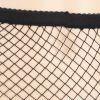 Women Fishnet Tights Sexy High Waist Fishnet Pantyhose Stretchy Mesh Hollow Out Tights Stockings w/ Small Medium Large Hole Choices