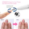 Professional Acrylic Nail Drill Machine 20000RPM Electric Handpiece w/6 Bits Cuticle Grinder Manicure Pedicure Polishing File Kit US UK Plug for Home
