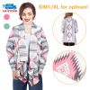 Women Open Front Cardigan Long Sleeve Shawl Neck Breathable Cardigan Well Collection w/ T-Shirt Tank Jeans Leggings