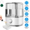 5L/1.32Gal Ultrasonic Air Humidifier Top Fill Electric Mist Humidifier with Stepless Adjustable Level Ultra Quiet Essential Oil Diffuser for Bedroom H