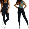 Women\'s Sports YOGA Workout Gym Fitness Jumpsuit