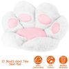 Cat Paw Cushion Seat Skin Friendly Comfortable Lazy Sofa Chair Floor Mat Office Chair Cushion Pad Relieve Back Coccyx Sciatica