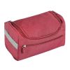 Travel Toiletry Bag Cosmetics Organizer Bag Hanging Wash Bag Waterproof Case w/ Handstrap