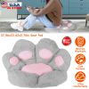 Cat Paw Cushion Seat Skin Friendly Comfortable Lazy Sofa Chair Floor Mat Office Chair Cushion Pad Relieve Back Coccyx Sciatica