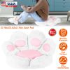 Cat Paw Cushion Seat Skin Friendly Comfortable Lazy Sofa Chair Floor Mat Office Chair Cushion Pad Relieve Back Coccyx Sciatica