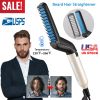 Beard Hair Straightener Quick Straightening Heat Comb for Men Electric Hair Styling Comb Electric Hair Tool for Home Travel Use