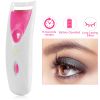 Heated Eyelash Curler Electric Eyelash Curler Women Girlslectric Heated Lashes Curling Tool Long Lasting Battery Operated