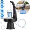 Water Bottle Dispenser Table Top Electric Water Bottle Pump USB Rechargeable Mini Water Jug Dispenser for 1-5 Gallon Water Jugs for Home Kitchen Offic