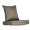 Outdoor Seat Cushion Set Waterproof Patio Furniture Cushion and Back Pillow Fade Resistant Deep Seatåt Chair Pad with Removable Cover for Chair Sofa