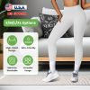 Women\'s High Waist Workout Leggings Tummy Control Compression Yoga Tight Pants Gym Pants Athletic Running Leggings with 25In Inseam No Front Seam