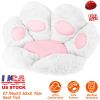 Cat Paw Cushion Seat Skin Friendly Comfortable Lazy Sofa Chair Floor Mat Office Chair Cushion Pad Relieve Back Coccyx Sciatica