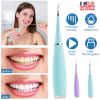 Electric Tartar Remover For Teeth Rechargeable Oral Dental Plaque Calculus Remover Teeth Stains Eraser Teeth Stains Scraper Cleaning Tool w/ 5 Speeds
